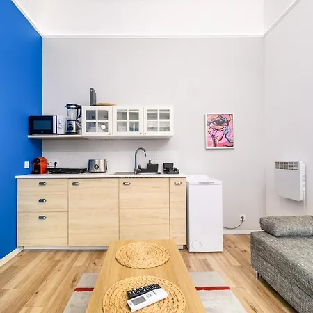 Stylish Blue In The Heart Of Apartment
